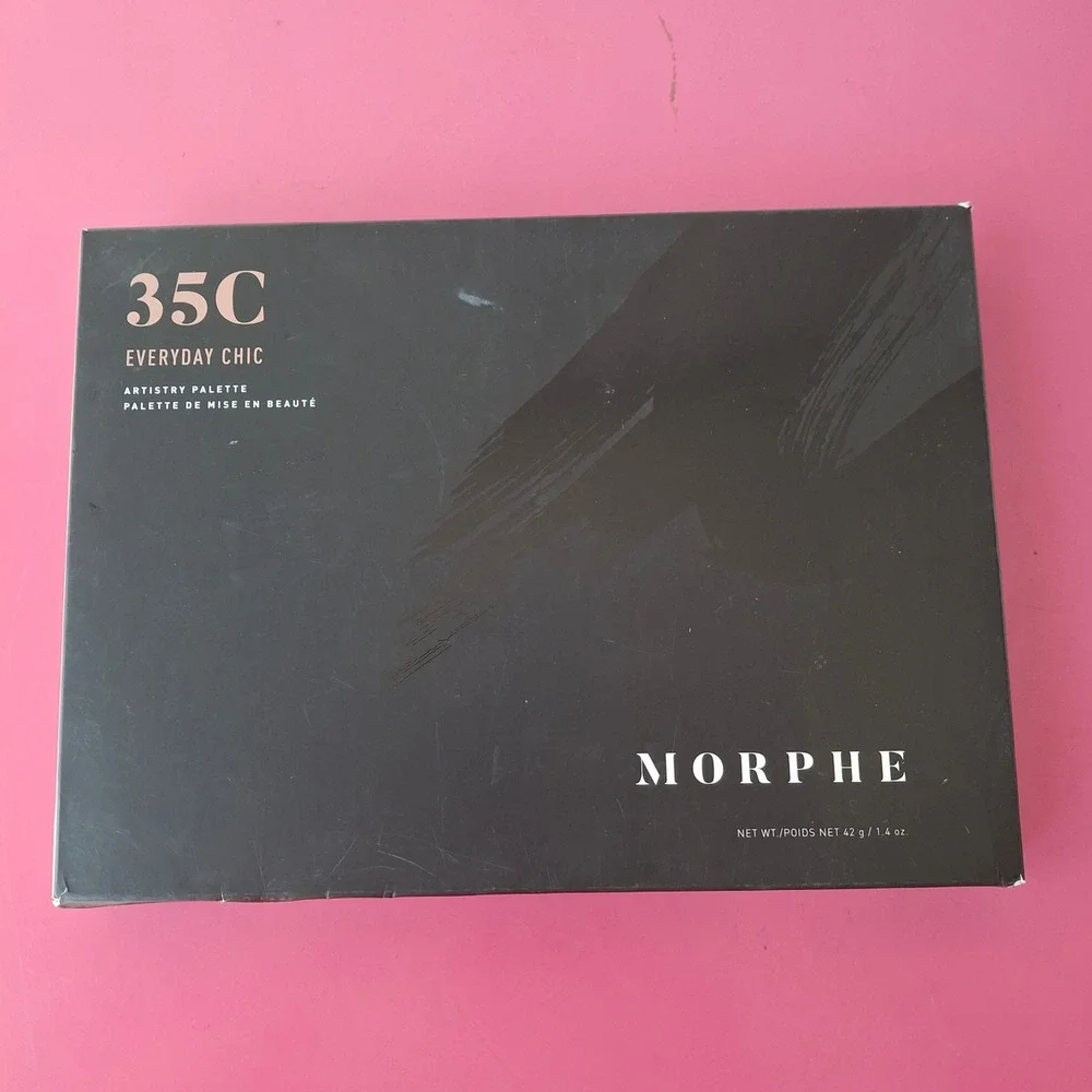 Morphe 35C Everyday Chic Artistry Eyeshadow Palette Matte Shimmer Discontinued